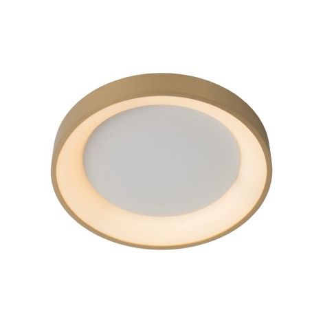 Plafoniera LED Lucide Vidal Ø28 20W oro tonda 2700K