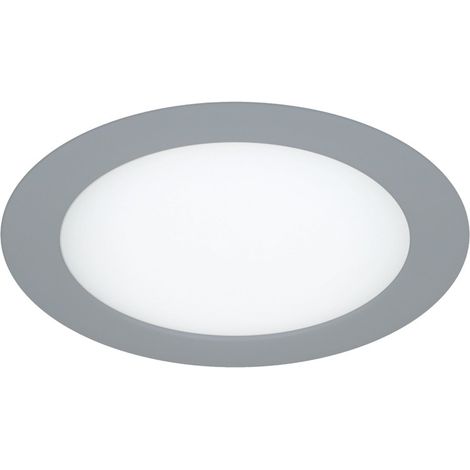 Empotrable LED SMD “Know” redondo (6W 4000K 480lm) IP20 fabricado en aluminio y acrílico color gris (1/3)