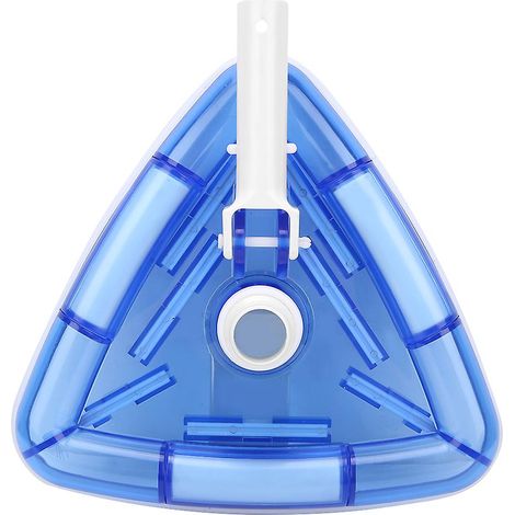 Tête d'aspirateur de piscine triangulaire robuste, adaptée au nettoyage des bassins à poissons et des piscines. (1/5)
