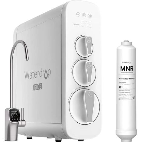 Waterdrop Système d’osmose inverse WD-G3P600 avec 1 filtre à eau WD-MNR35 (1/5)
