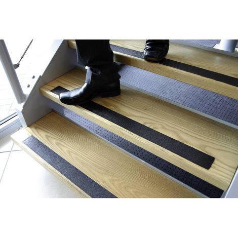 COBA Europe GF010001 Nastro adesivo antiscivolo (L x L) 18.3 m x 25 mm Nero (1/4)