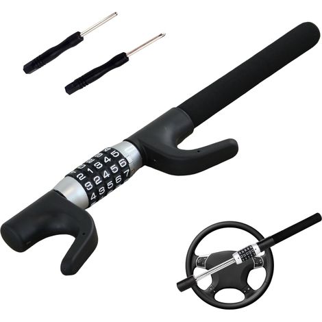 Canne bloque-volant FISHTEC combinaison 5 chiffres universel (1/5)
