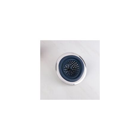 Colador de ducha, juego de 4 coladores de desagüe, tapones para fregadero de cocina - Crezuo