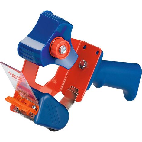 TESA Dispensador de precinto Tesapack Economy para rollos de 66m rojo/azul