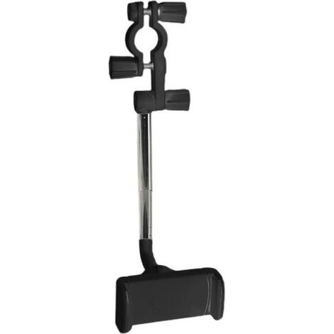 Bracket Phone Car Grille Ventilation Universal, 360 Degrees Rotary Retractable Car Mirror Mounting (1/4)