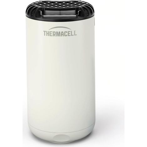 THERMACELL Diffuseur Anti Moustiques et Moustiques Tigres - Extérieur, Jardin, Terrasse - sans Fil, Nomade - Zone de Protection 20m² - Effet Rapide - Inodore - Recharges Non-Incluses - Blanc (1/5)