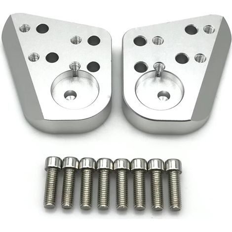 Handlebar extension adapter for BMW R1200RT, R1100RT and R1150RT motorcycles