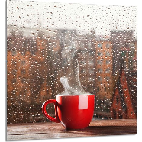 Panneau en verre POUR la cuisine 60x65 Café (1/5)
