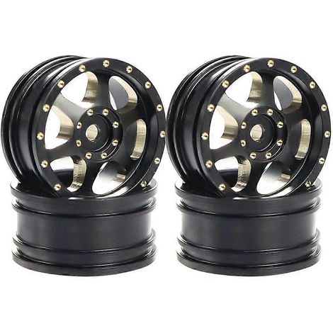 Moyeu de jante de 0,7 pouce pour AXIAL SCX30 Jeep Wrangler JLU Ford Bronco 1/30 RC Crawler Car Part (1/5)