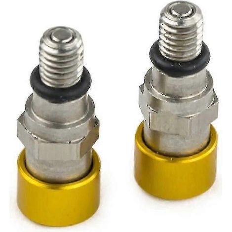 Purgeur d'air de fourche M5x0,8 pour Kawasaki KX, KLX, KDX 65/85/125/140/250/450 (KX250F, KX450F, KDX220, KDX200, KLX450R, KLX650R) (1/4)