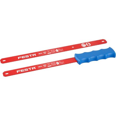 FESTA HCS Handsäge für Metall 300 mm, 2x Sägeblatt 24126.01 (1/2)