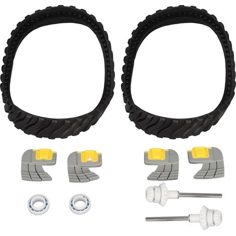 Kit Mise au Point Nettoyeur Piscine MX8 MX6 Elite – Trace Pneu R0526100, Roulement Moteur R0525100, Arbre Entraînement R0714400 Brosse Cyclonique (1/5)