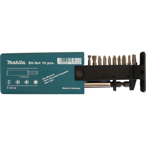 Jeu de tournevis Makita 10 unités