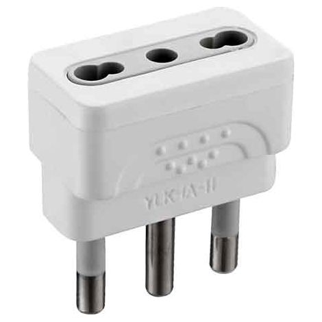 ADATTATORE SEMPLICE 16A 2P+T - presa 10/16A 2P+T