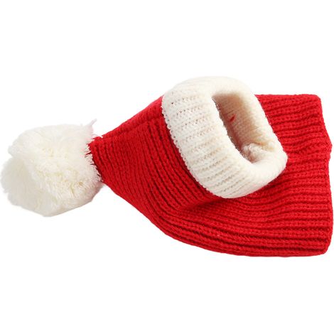 Chapeau de Noël pour chien et chat, tenue d'hiver chaude pour jouer à la maison. (1/5)