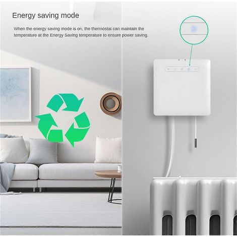 Thermostat intelligent ZigBee pour radiateurs à fil (1/5)