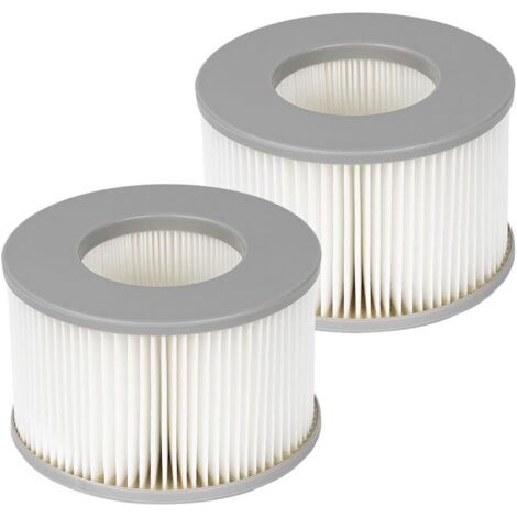 BUNTHAUS PA 2er-Pack Filterkartuschen für aufblasbare MSPA-Whirlpools, für alle gängigen Whirlpools, Spa-Kartuschen FD2089 (1/4)