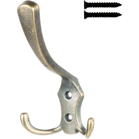 Colgador de pared triple, oro patinado (oro viejo) Riex XV04 (1/5)