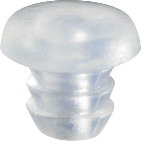 Hettich – Amortisseur de butée en plastique transparent – Diamètre 5 mm – Longueur 5,5 mm – Vendu à l'unité (1/2)