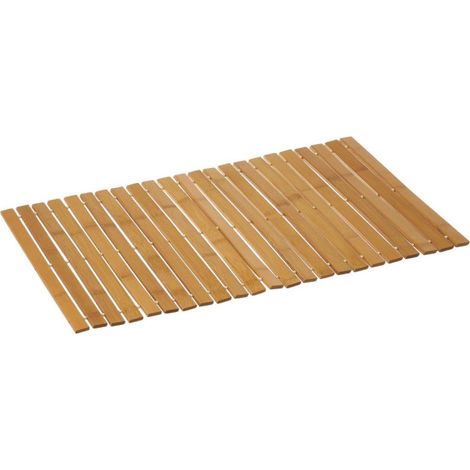 Tapis de bain caillebotis bambou - 40x60cm (1/3)