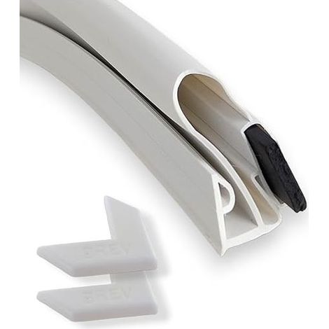 Universal Magnetic Door Seal Rubber Seal 2000 x 1000 mm Kit for Fridge Freezer