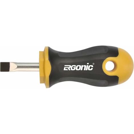 Cacciavite piatto Felo stubby acciaio cromo vanadio punta precisa (1/3)