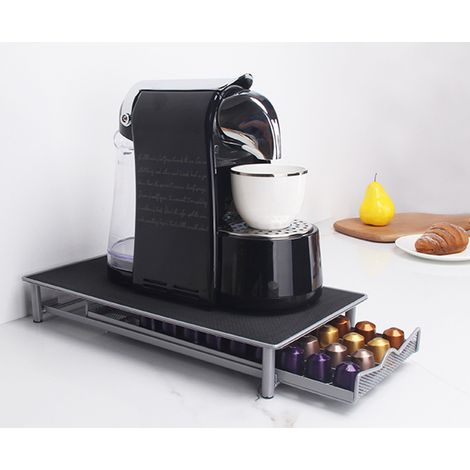 Porte-capsules de café, tiroir, boîte à café, support multifonctionnel pour capsules de café (1/5)