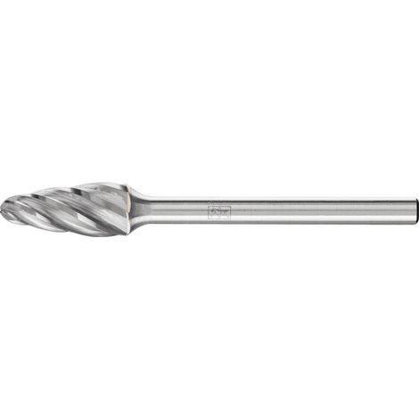 PFERD TOOLS Hartmetall Hochleistungsfrässtift ALU Rundbogen RBF Ø 06x13mm Schaft-Ø 3mm für Alu/NE Metalle (1/3)