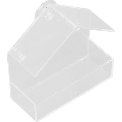Vogelhaus aus Acryl mit Luftpolsterfolie (1/5)