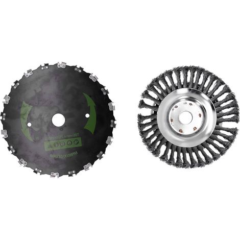 Lame de scie circulaire 20T, tête de coupe pour débroussailleuse, roue de désherbage, pièces détachées pour tondeuse à gazon
