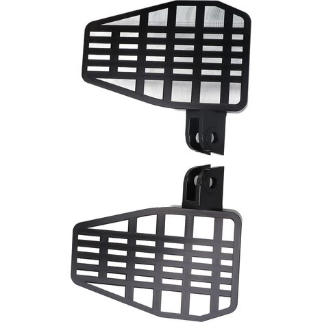 Verbreiterte CNC-gefräste Aluminium-Motorradfußrasten, breite Pedale für CMX1100 Rebel 1100, robustes Fußrasten-Set (1/5)