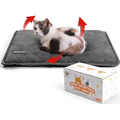 Coussin Auto Chauffant pour Chat et Chiens - Tapis Thermique sans Électricité, Lavable, 60 x 46 cm (1/5)