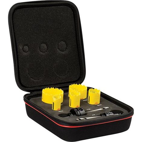 Starrett Kdc05021 Deep Cut Bi-Metal Holesaw Kit (1/3)