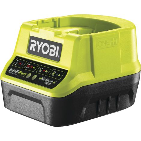 RYOBI RC18120 Cargador rápido de baterías 18 Volt ONE+ 2 Amperios ( 5133002891 ) para baterías Li-Ion