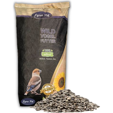 10 kg de graines de tournesol rayées Lyra Pet®
