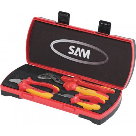 Jeu de pinces isolées SAM L. (hors tout) 36 cm 3 pièce(s) ( Prix pour 1 )