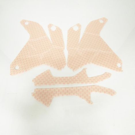 Autocollant stickers transparent de protection Ace pour moto (1/2)