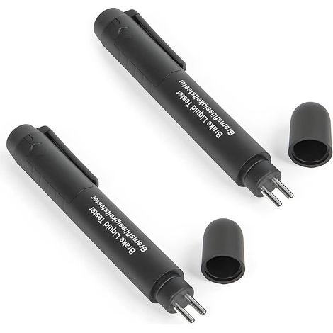 Stylo testeur de liquide de frein, outil de diagnostic de freins automobile avec 5 indicateurs LED, accessoire auto pour contrôle moteur (liquide de frein DOT 3/4/5.1).