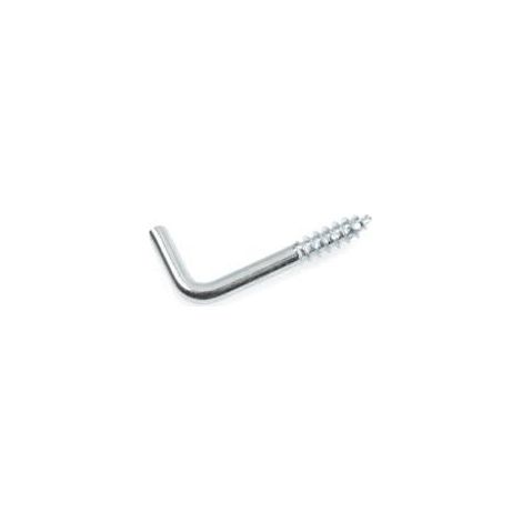 Tow hook, 2.15x20mm, Galvanized Steel (2pcs)