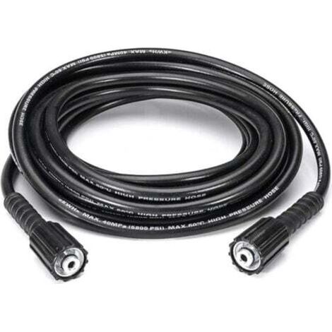 Conector de manguera para hidrolavadora ZVD-10M M22 para pistolas de agua de alta presión, mangueras de alta presión, accesorios de lavado para Kärcher, rosca hembra estándar M22-14 mm torcida. (1/4)