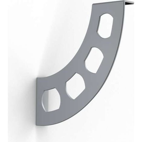 BOLIS ITALIA - 2 REGGIMENSOLE BOOMERANG18C M ARGENTO (1/4)