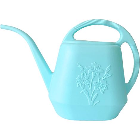 4-Liter-Gießkanne – Langer Ausguss – Kunststoff – Garten/Zimmerpflanze – Sukkulenten/Blumen – Hellblau