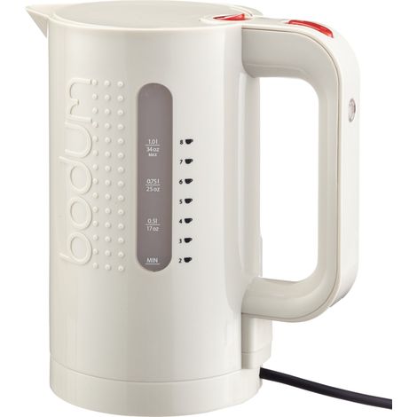 Bouilloire Électrique 1.0 L Blanc (1/5)