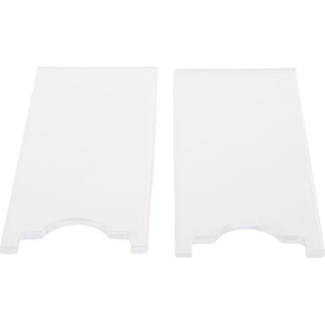 Entretoises murales universelles pour meubles, protections murales en acrylique pour pieds de canapé et de lit, prévenant les risques d'incendie et préservant l'espace pour les prises électriques (typ (1/5)