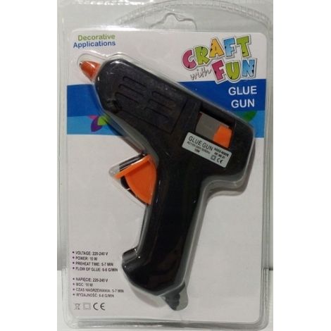 pistola de pegamento craft pistolet 10W temperatura 70°C (1/2)