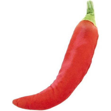 Jouet en forme de piment avec rembourrage Matatabi pour chats 3 pièces