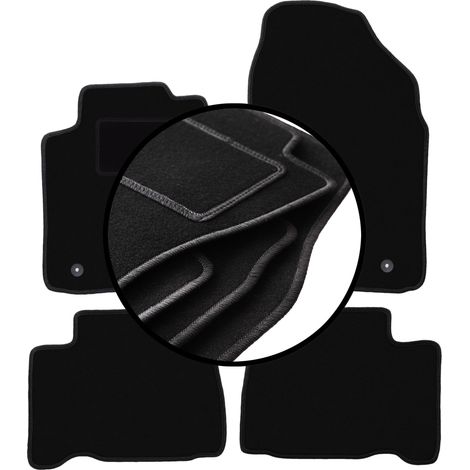 Komplettset Veloursmatten für: Lexus NX 200T Crossover (2014-)