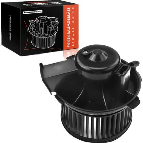 Motor de ventilador de interior, 146 mm de diámetro, 12 V de tensión, 348 W de potencia nominal, 2 contactos de conexión, compatible con Citroën y Peugeot. (1/5)