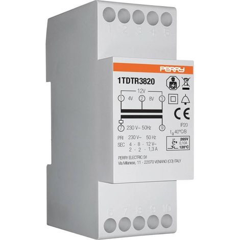 Wallair 1TDTR3820 Transformador universal compacto 230 V