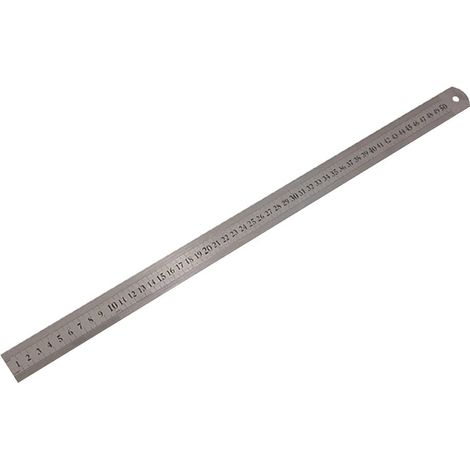 Lineal aus Stahl 50 cm